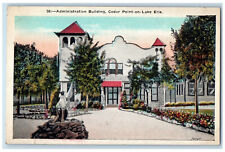c1920's Administration Building, Cedar Point-on-Lake Erie OH Unposted Postcard picture