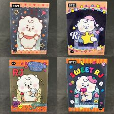 BTS BT21 RJ My Little Buddy Set No.02 10 18 26 Collectable Clear Card Anime picture
