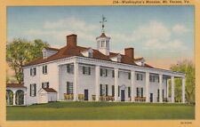 Vintage Postcard- Washington's Mansion, Mt. Vernon, VA UNPOSTED picture