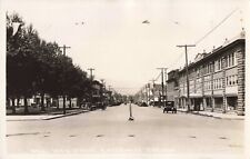 Main Street Enterprise Oregon OR Old Cars c1940s Real Photo RPPC picture
