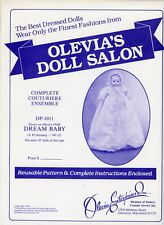 Vintage Postcard  DOLL PATTERNS DP-1011 OLEVIAS DOLL SALON DREAM BABY 10