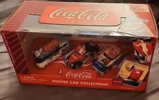 Coca-Cola Die cast 1:64 Poster Car Metal Body And Chasis 2003 Johnny Lightning picture
