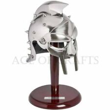 New GLADIATOR MAXIMUS MEDIEVAL Armour Helmet With Stand Halloween Costume Gift picture