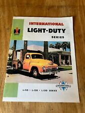ORIGINAL 1950 INTERNATIONAL LIGHT DUTY TRUCK BROCHURE picture