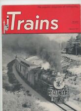 Trains Magazine  February 1951 in Very Good Condition picture