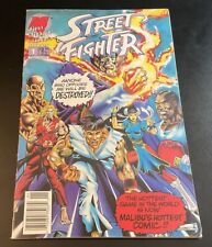 Street Fighter #1 August 1993 Battle Scars Malibu Comics picture