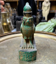 RARE EGYPTIAN MASTERPIECE ANTIQUE HORUS STATUE The Ancient Pharaonic Sky God BC picture
