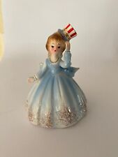 Vintage Josef Originals Liberty Girl Bell Patriotic 4th Of July picture