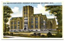 Antique New Michigan Union, University of Michigan, Ann Arbor, MI Postcard picture