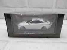 Diecast Car 1/43 Kyosho Lexus IS350 F Sport White Nova Glass Flake Model Car picture