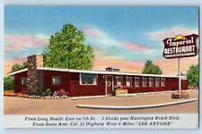 Garde Glove California CA Postcard Imperial Restaurant Roadside c1940s Vintage picture