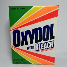 Sealed Oxydol Powder Laundry Detergent 67 Oz BRIGHT Colors Great Prop Vintage picture