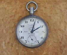 Very Rare Ww1 Royal Flying Corps 8 Day Pocket Watch By H W Williamson,Circa 1917 picture
