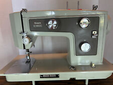 Vntg Kenmore 148.14220 ZigZag, Built in Japan, mint green, aluminum body, 1.2 A picture