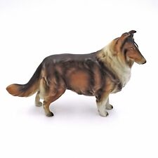 Lefton Exclusives 5 in. Collie Figurine Semi-Gloss H7328 1950s Detailed Sheltie picture