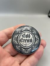 NICE SMALL GENUINE VICTORIAN GENERIC GOTHIC COLD CREAM POT LID picture
