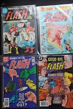 Vintage DC Comics *THE FLASH* comic lot Of 4, SHIPS TODAY picture