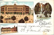 Vintage Postcard- Gruss Aus Cassel Germany - posted 1905 picture