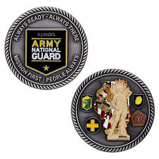 Illinois Army National Guard Challenge Coin picture