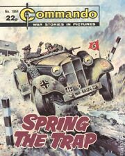 Commando War Stories in Pictures #1864 VG+ 4.5 1985 Stock Image Low Grade picture