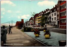 Postcard: Emmerich, Rhine Promenade - Scenic River View, Germany A106 picture