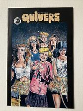 HTF SIGNED BENDIS QUIVERS #1 -1ST  (CALIBER PRESS/1991- HIGH GRADE NM/ NM+ picture