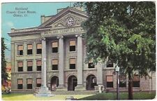 Richland County Court House Olney Illinois IL Vintage Postcard picture