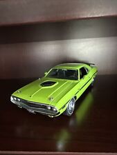 Greenlight 1/18 Lime Green 1970 Dodge Challenger R/T Diecast Model Car picture