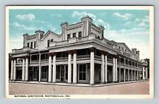Martinsville IN-Indiana, National Sanitarium, c1919 Vintage Postcard picture