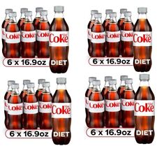 Coca-Cola Bottles, 16.9 fl oz, 6 Pack, 4 Sets  picture