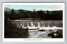 Troy NH-New Hampshire, View At The North End, Antique, Vintage Souvenir Postcard picture