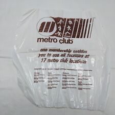 Vintage Illinois Metro Club Plastic Bag picture