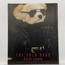 1993 Ralph Lauren The Polo Bear Print Ad Poster The Producer Sunglasses picture