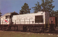 Postcard Chattahoochee Industrial Railroad No 38 Locomotive BW Moore Alco RS-1 picture
