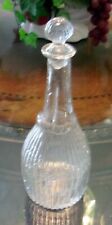Circa 1820 Toilet Bottle Authentic Flint Glass Pontil  Early Rare Mint Conition picture