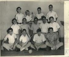 1967 Press Photo St. Matthias School indoor ball team won CSAL championship picture