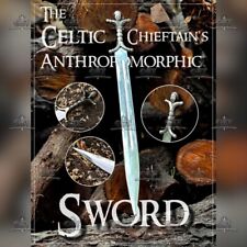 Handmade The Maeg Celtic Anthropomorphic Replica Sword Reborn Celtic Sword. picture