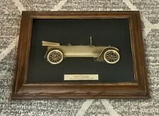 Vintage Cadillac Dealership  Shadow Box Sign 1918 WW1 Military Staff Car Rare picture