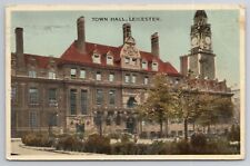 1948 Postcard Town Hall Leicester UK England picture