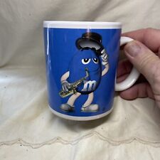 Vintage Collectible Blue M&M's Coffee Mug by Cyrk Inc    picture