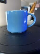 Starbucks Light Aqua Blue Stackable Coffee Mug Cup 14 OZ - 2012 picture
