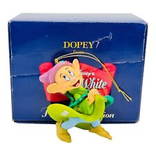 Grolier Disney Dopey President's Edition Christmas Ornament RARE Snow White picture