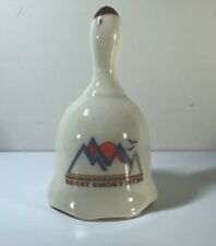 Vintage Great Smoky Mountains Ceramic Bell National Park picture