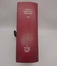 Original 1887 History of Warren County Pennsylvania Schenck, Illus. & Biography picture
