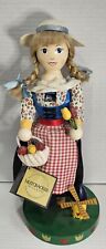2003 Nutcracker Village Dutch Girl Handcrafted Vintage Collectible  picture