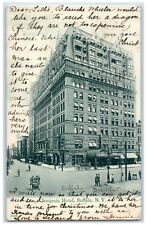 1905 Iroquois Hotel Exterior Building Buffalo New York Vintage Antique Postcard picture