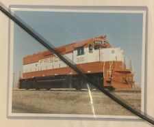 Frisco SLSF 3100 Locomotive, EMD GP50, 8x10 Color Builders Photo picture
