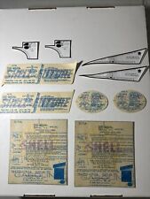 Vintage She’ll Gas Pump Decals NOS  picture