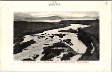 Post Card Link River View Of Upper Klamath Lake Klamath Falls Oregon 1921 picture