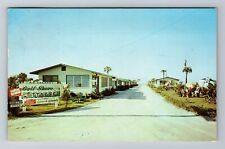 Crescent Beach FL-Florida, Gulf Shore Cottages, Antique, Vintage c1953 Postcard picture